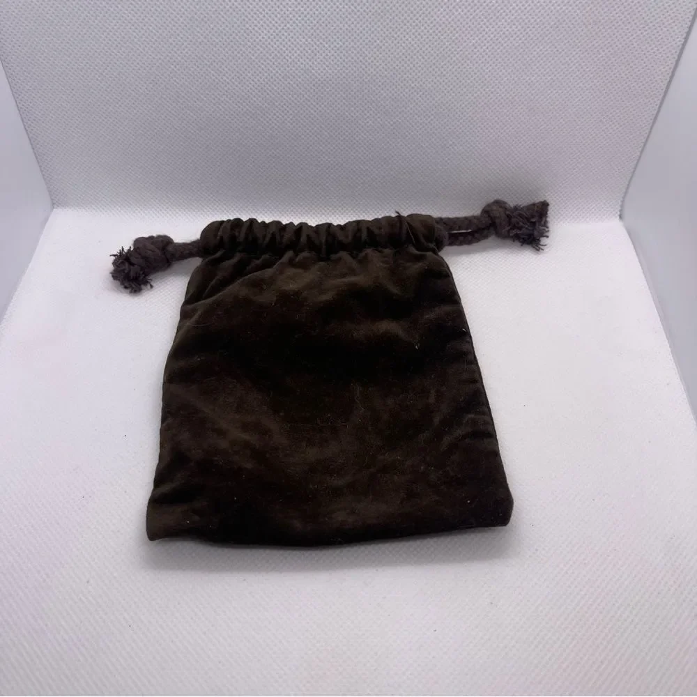 Michael Kors Velour Brown Gift Dust Bag 4” x 3” in.
